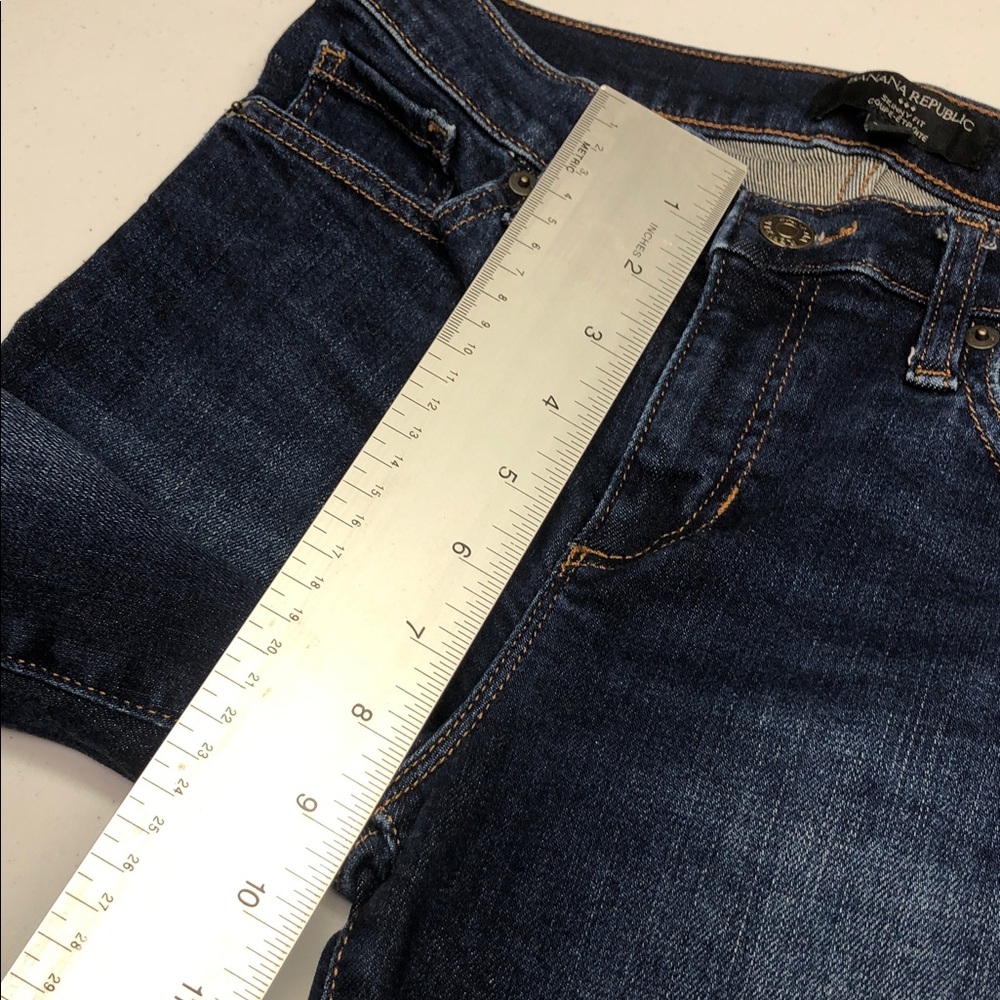 LIKE NEW BANANA REPUBLIC SKINNY FIT JEANS 2/26x28 ⭐️ - Picture 10 of 13